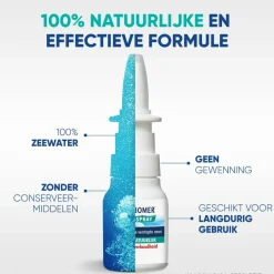 Hot Hypertonic Neusspray 20 ml Gezondheidsproducten|Luchtwegen & Keel