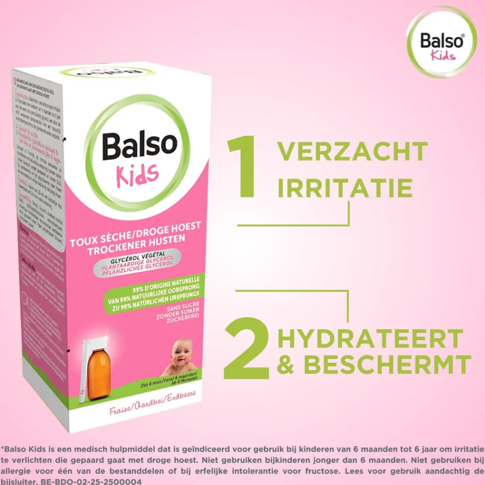 Balso Kids bij Droge Hoest 125 ml^Pierre Fabre Sale
