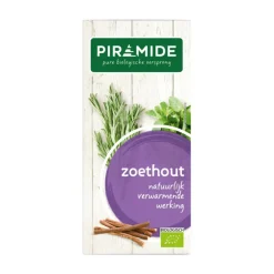 Biologische Theezakjes Zoethout 20 stuks^Piramide Best