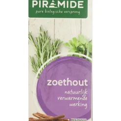 Biologische Theezakjes Zoethout 20 stuks^Piramide Best