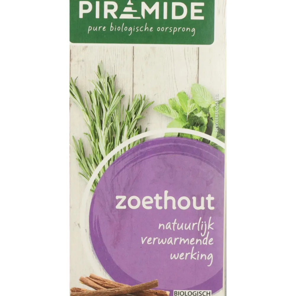 Biologische Theezakjes Zoethout 20 stuks^Piramide Best
