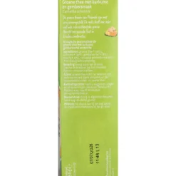 Online Groene Thee Oppeppend Gember & Kurkuma 20 stuks Thee