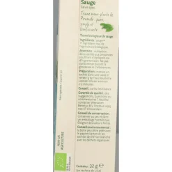 Kruidenthee Bio Salie 20 stuks^Piramide Outlet