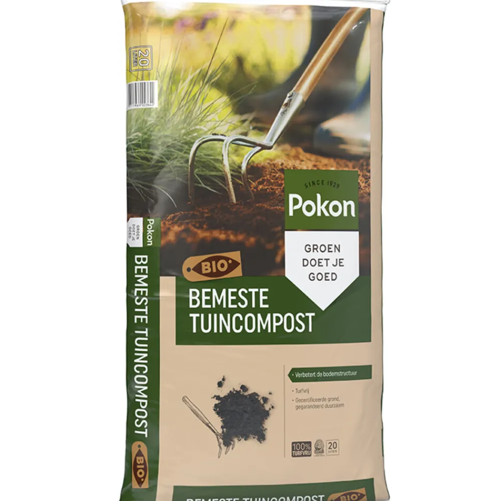 Hot Bio Bemeste Tuincompost 20 liter Grond En Bemesting