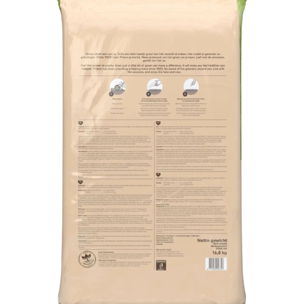 Clearance Bio Gazonmest voor 250 m² 16,8 kg Grond En Bemesting