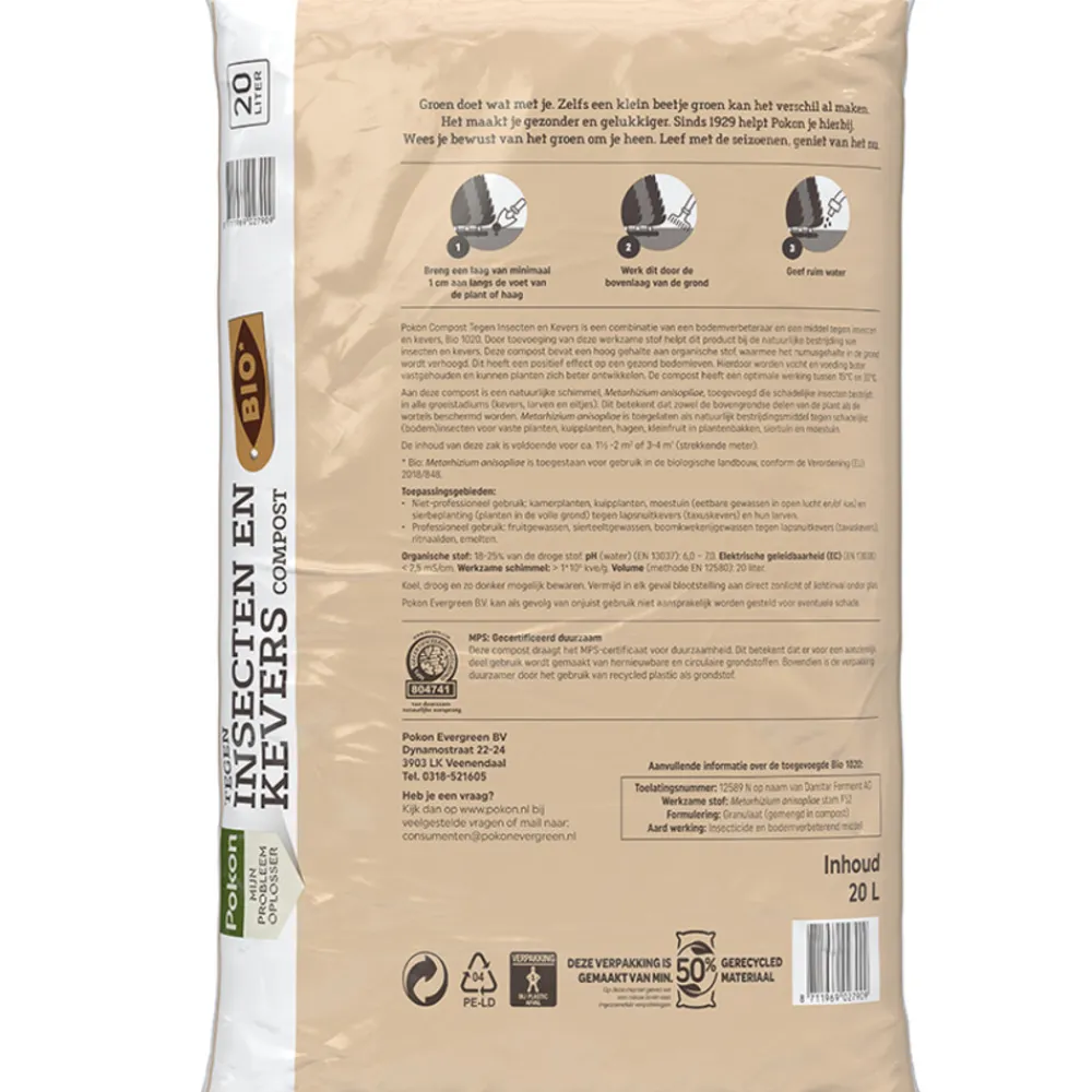 Bio Tegen Insecten en Kevers 20 liter^Pokon Best