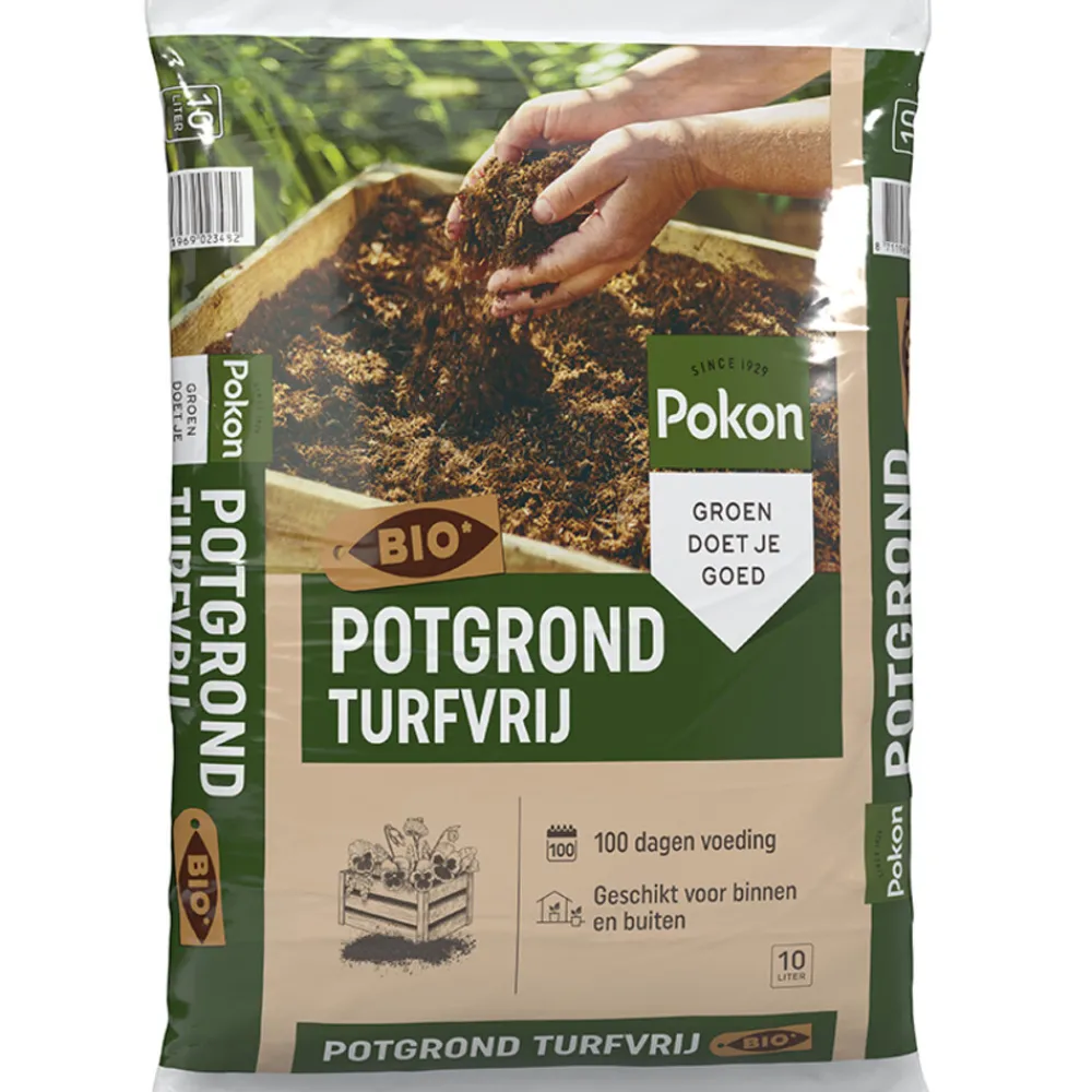 Bio Turfvrij Potgrond 10 liter^Pokon Sale