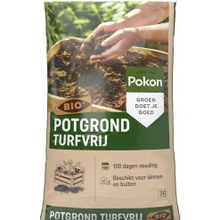 Discount Bio Turfvrij Potgrond 30 liter Grond En Bemesting
