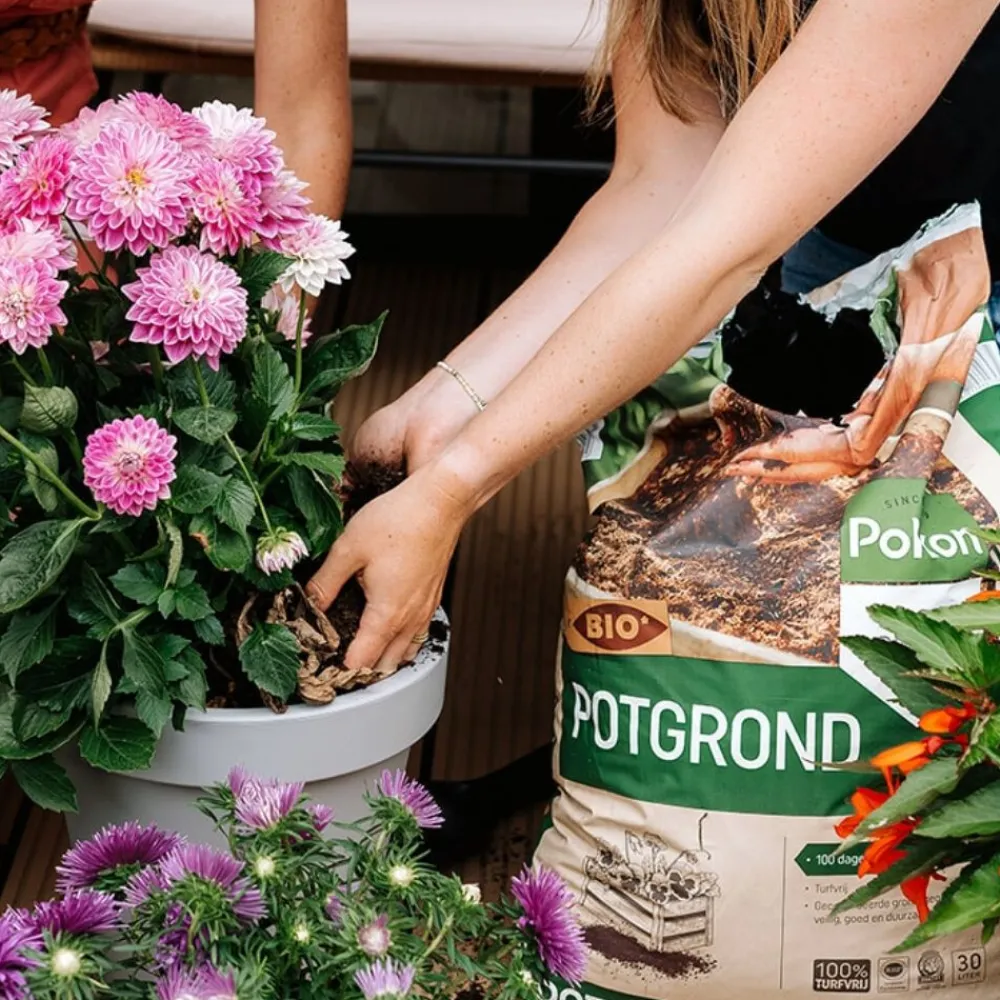 Discount Bio Turfvrij Potgrond 30 liter Grond En Bemesting