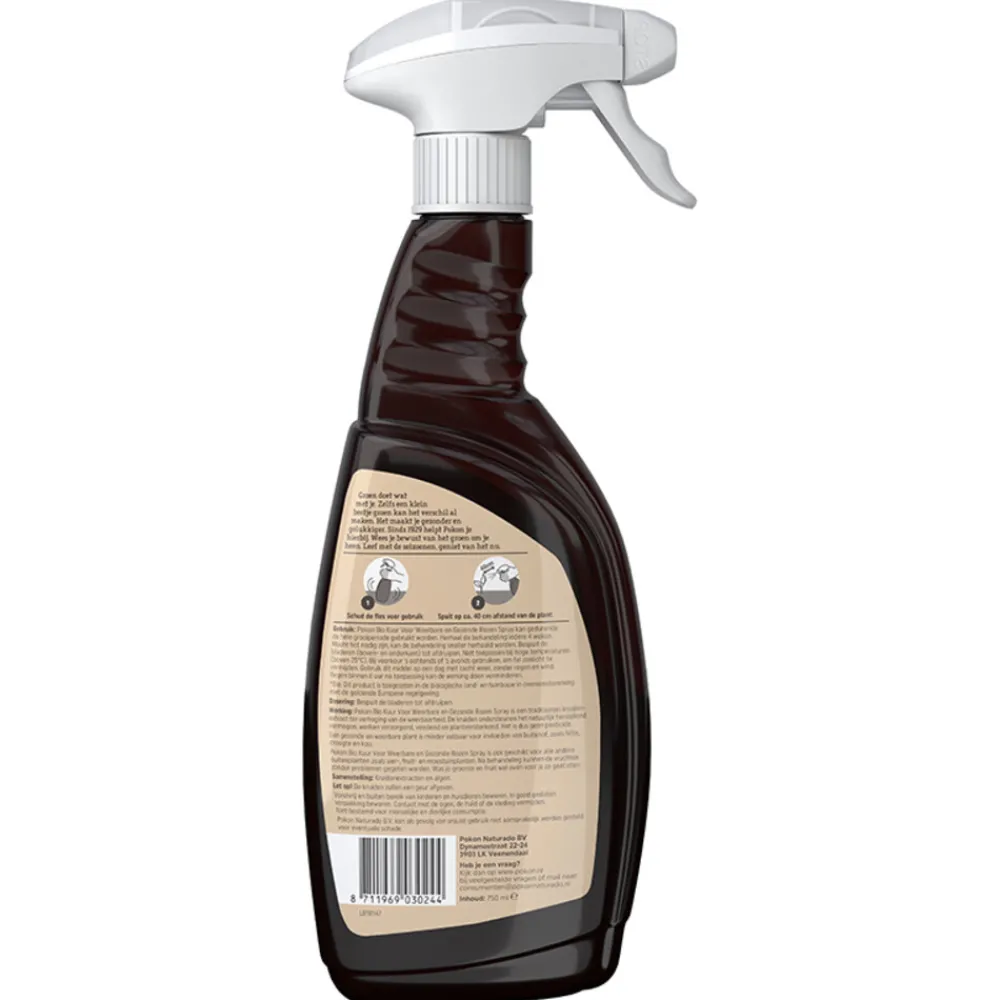 New Biologische Kuur voor Weerbare en Gezonde Rozen Spray 750 ml Grond En Bemesting|Alles Voor Kamerplanten