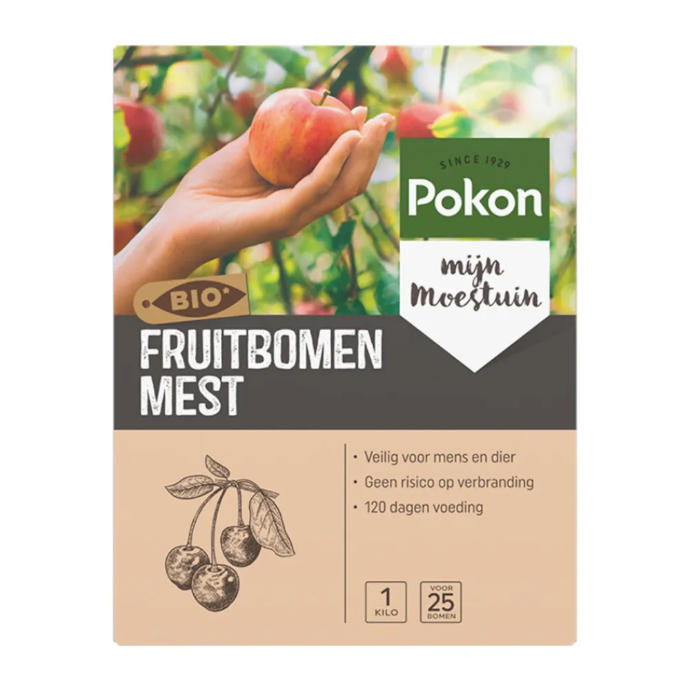 Grond En Bemesting<Pokon Biologische Mest Fruitbomen 1 kg