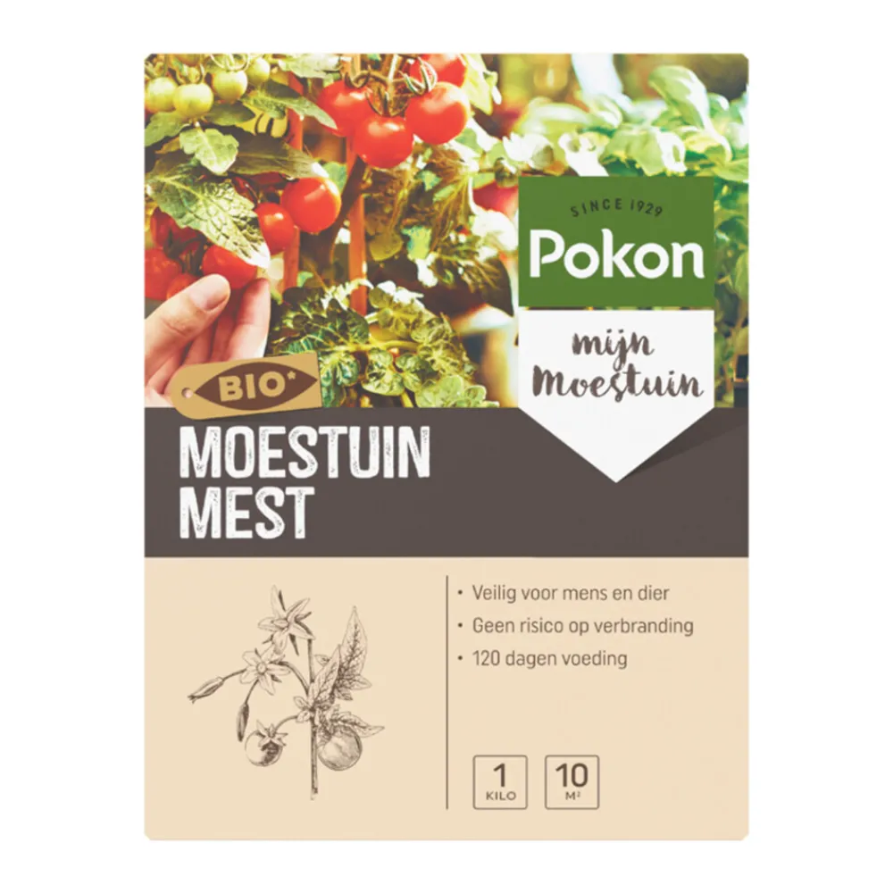 Grond En Bemesting<Pokon Biologische Mest Moestuin 1 kg