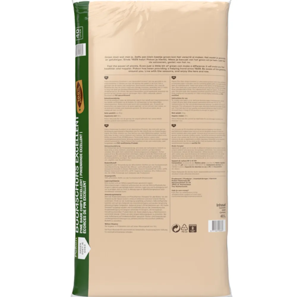 Grond En Bemesting<Pokon Boomschors Excellent 40 liter
