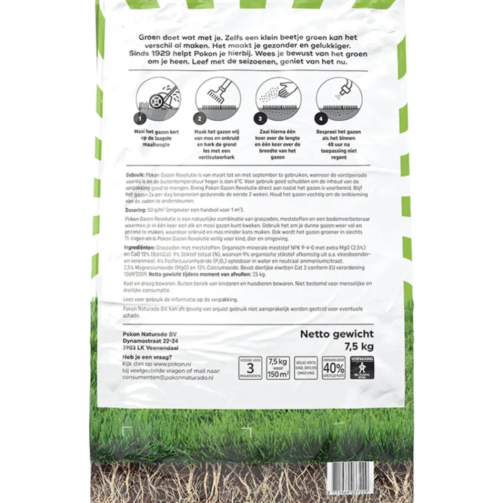 Gazon Revolutie 7,5 kg^Pokon Best