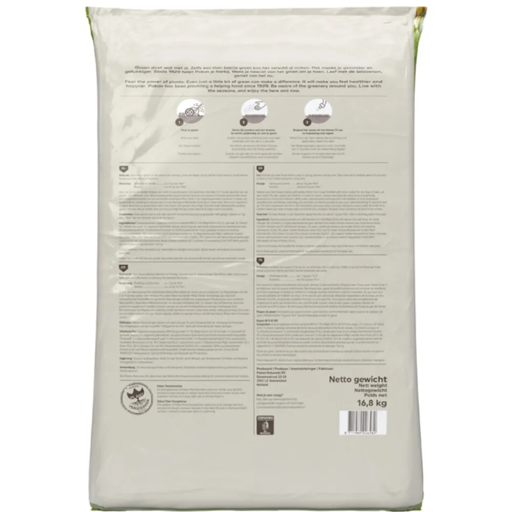 Gazonmest met Kalk voor 250 m² 16,8 kg Grond En Bemesting