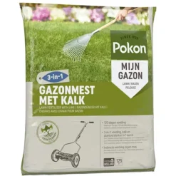 Grond En Bemesting<Pokon Gazonmest met Kalk voor 125 m² 8,4 kg