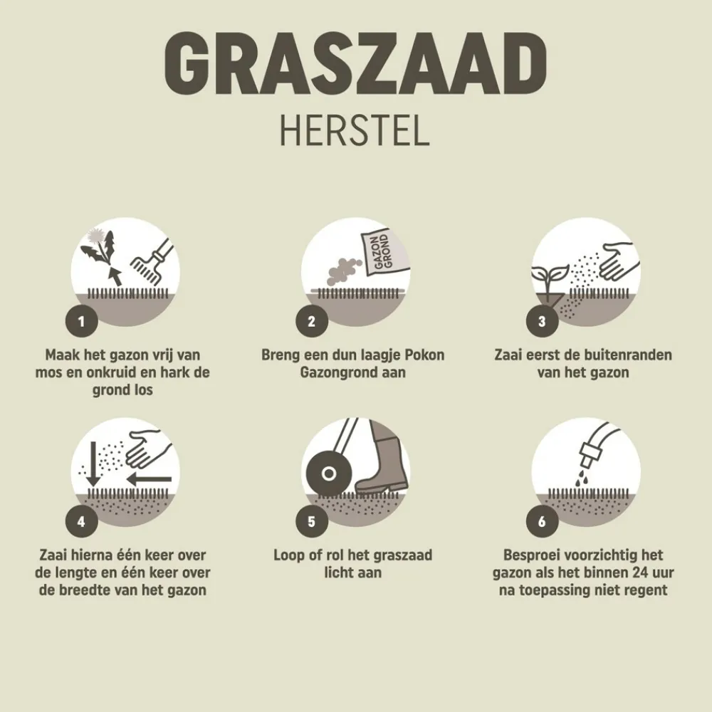 Graszaad Herstel 2 kg^Pokon