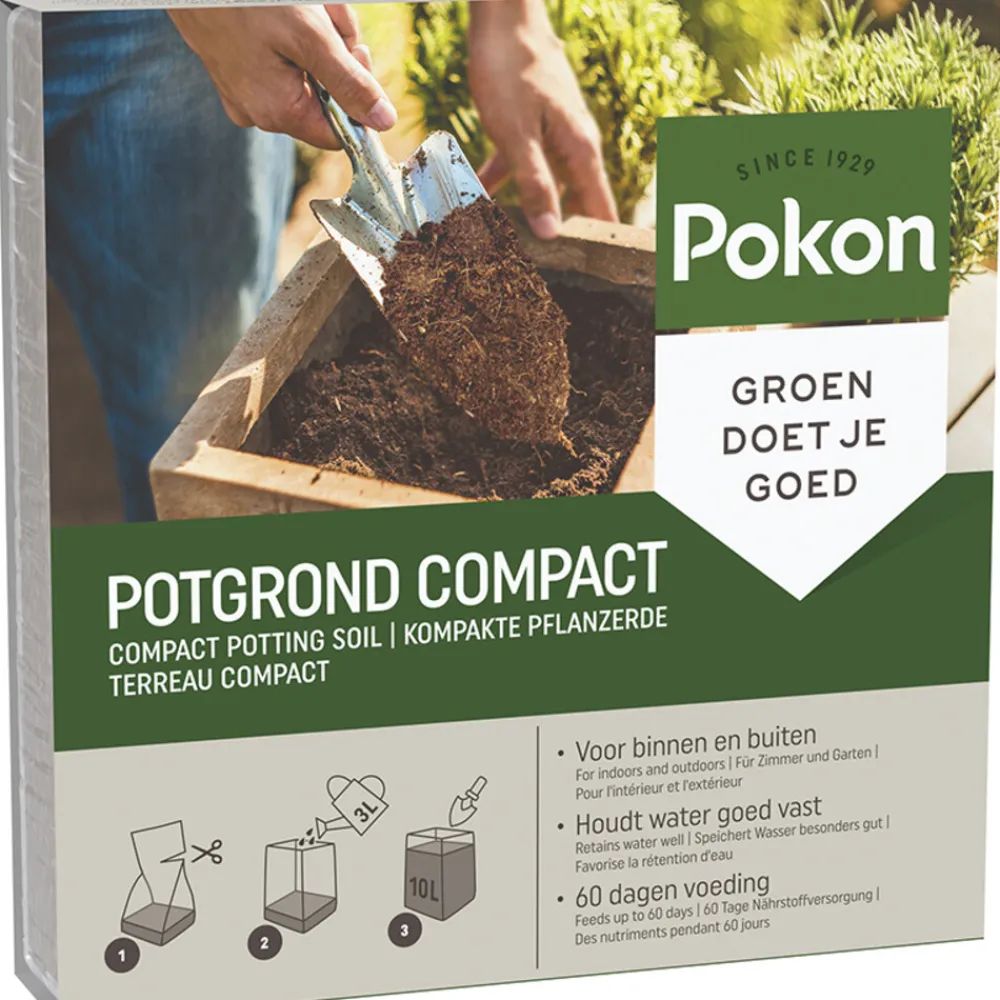 Online Kokos Potgrond Compact 10 liter Grond En Bemesting|Alles Voor Kamerplanten