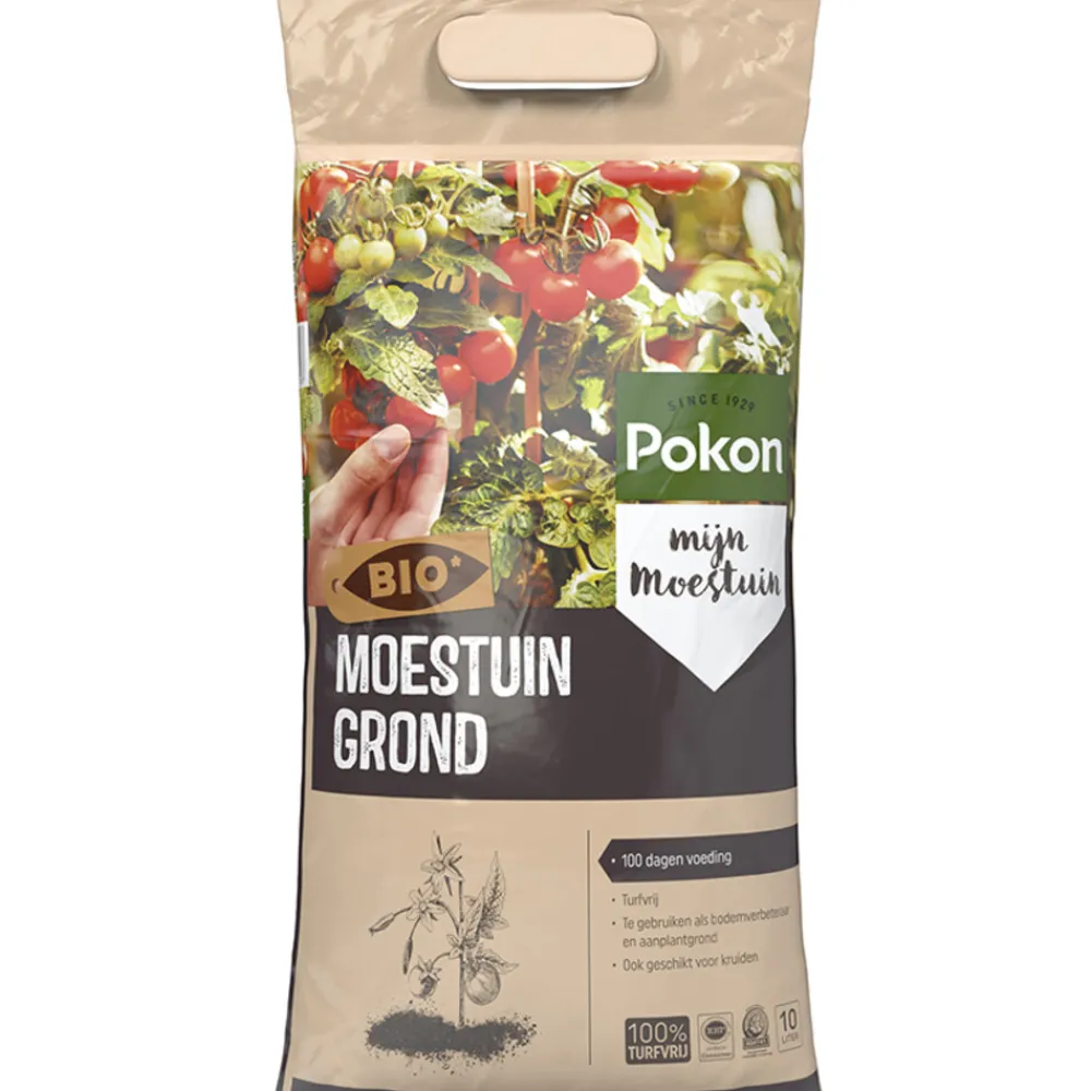 Moestuin Grond Biologisch 10 liter^Pokon Clearance