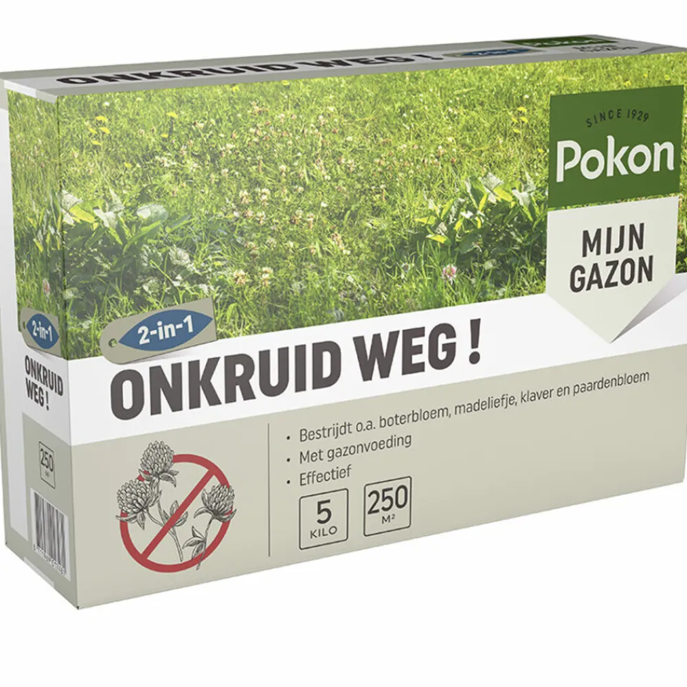 Onkruid Weg 5 kg voor 250 m²^Pokon New