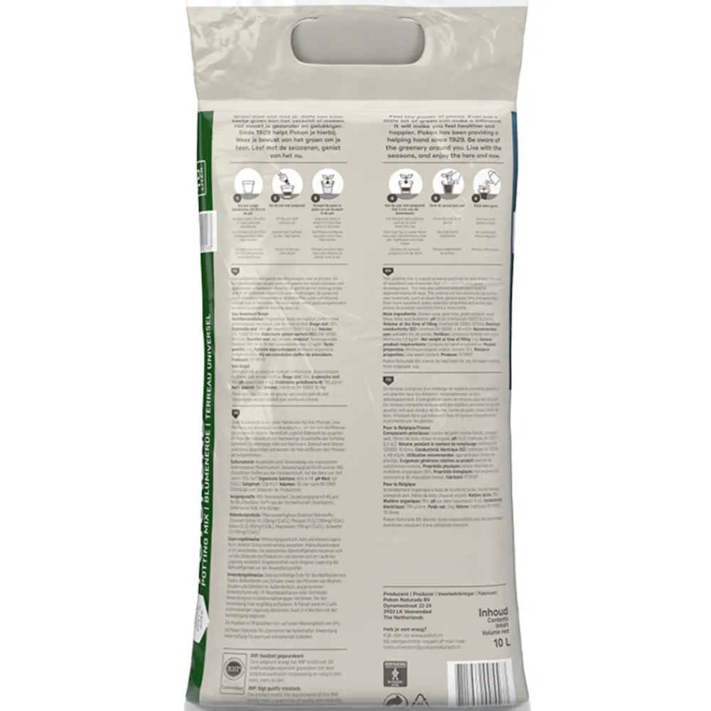 Best Potgrond Universeel 10 liter Grond En Bemesting|Alles Voor Kamerplanten