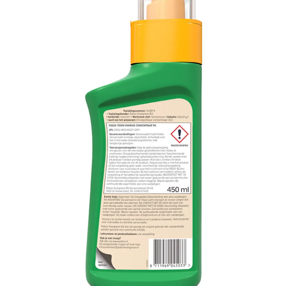 Tegen Onkruid Concentraat 450 ml^Pokon New