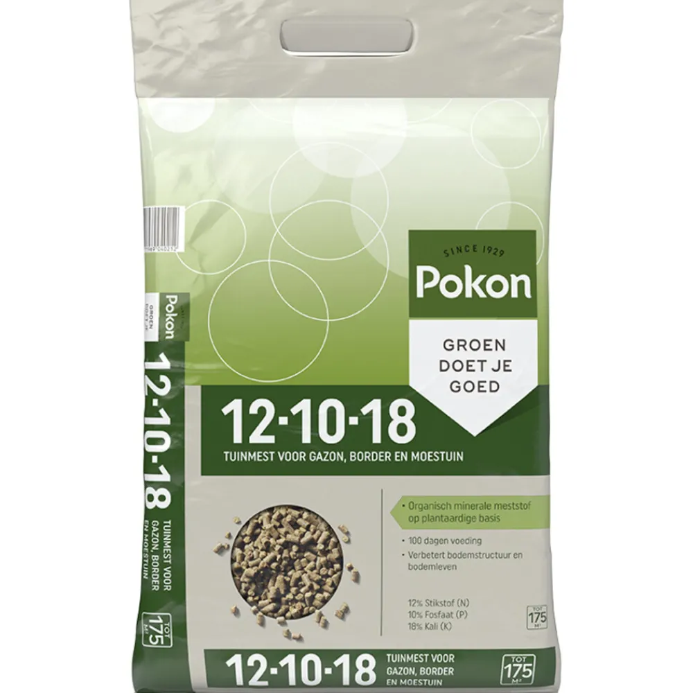Grond En Bemesting<Pokon Tuinmest 12-10-18 Organisch Mineraal 6,75 kg