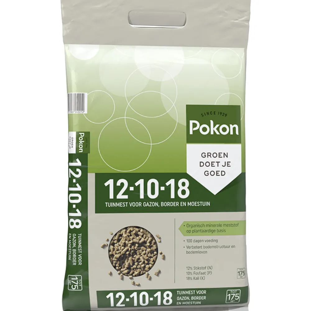 Grond En Bemesting<Pokon Tuinmest 12-10-18 Organisch Mineraal 6,75 kg
