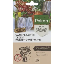 Discount Vangplaatjes tegen Potgrondvliegjes Biologisch 15 stuks Ongediertebestrijding|Alles Voor Kamerplanten