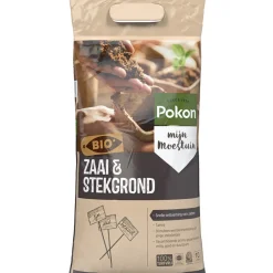 Zaai & Stekgrond Biologisch 10 liter Grond En Bemesting
