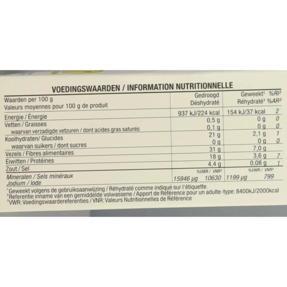 Dulse Vlokken Biologisch 25 gr^Porto Muinos Discount