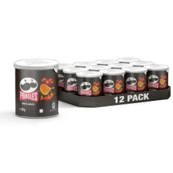 Snacks<Pringles Chips Hot & Spicy 12 x 40 gr