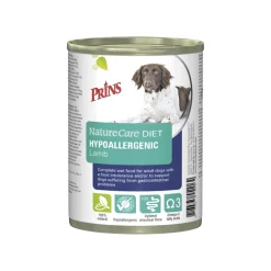 Outlet NatureCare Hypoallergeen Hondenvoer Blik Lam 400 gr Hondenvoer