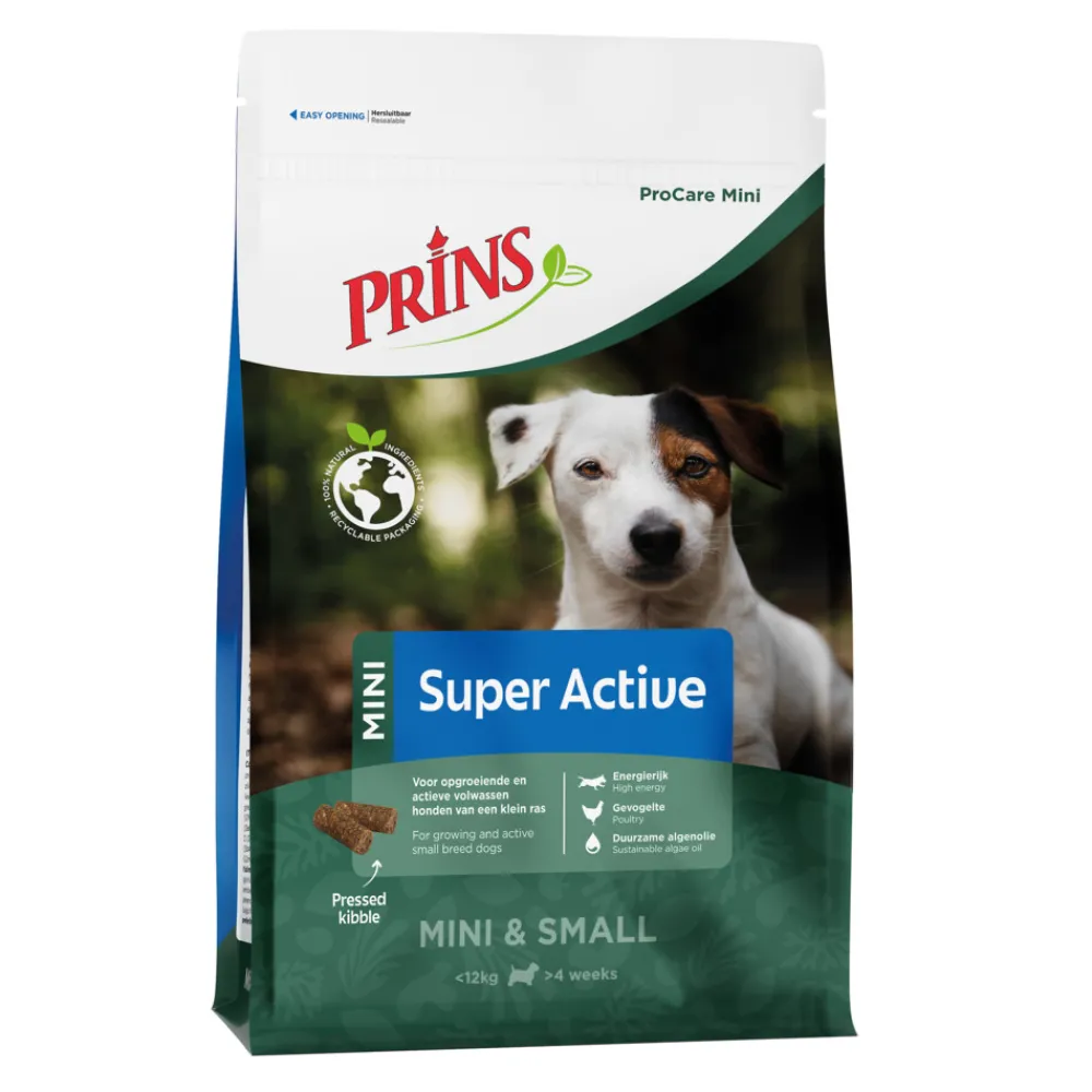 Hondenvoer<Prins ProCare Mini Hondenvoer Super Active 12 kg