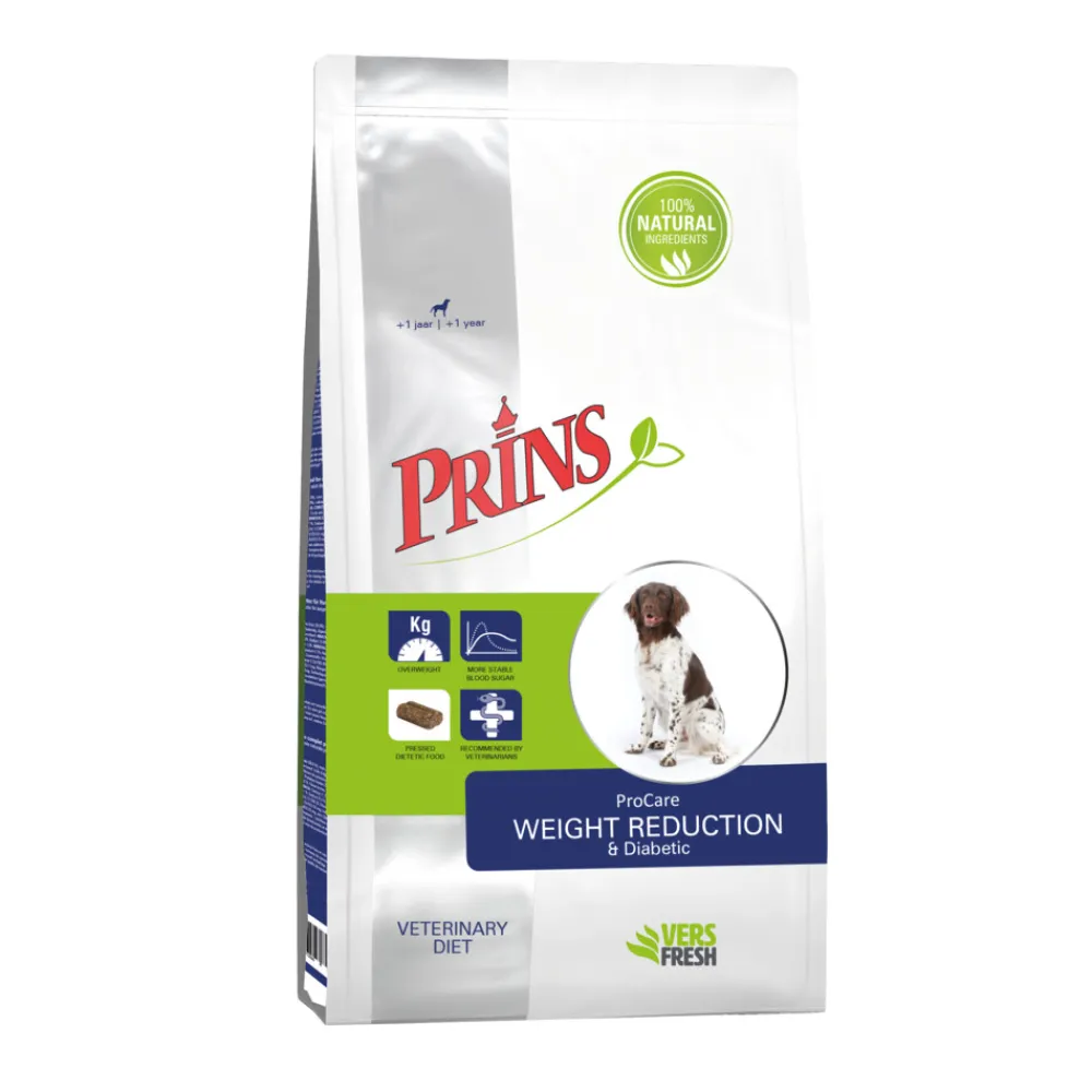ProCare Pressed Veterinary Diet Weight Reduction & Diabetic Hondenvoer 12 kg^Prins Sale