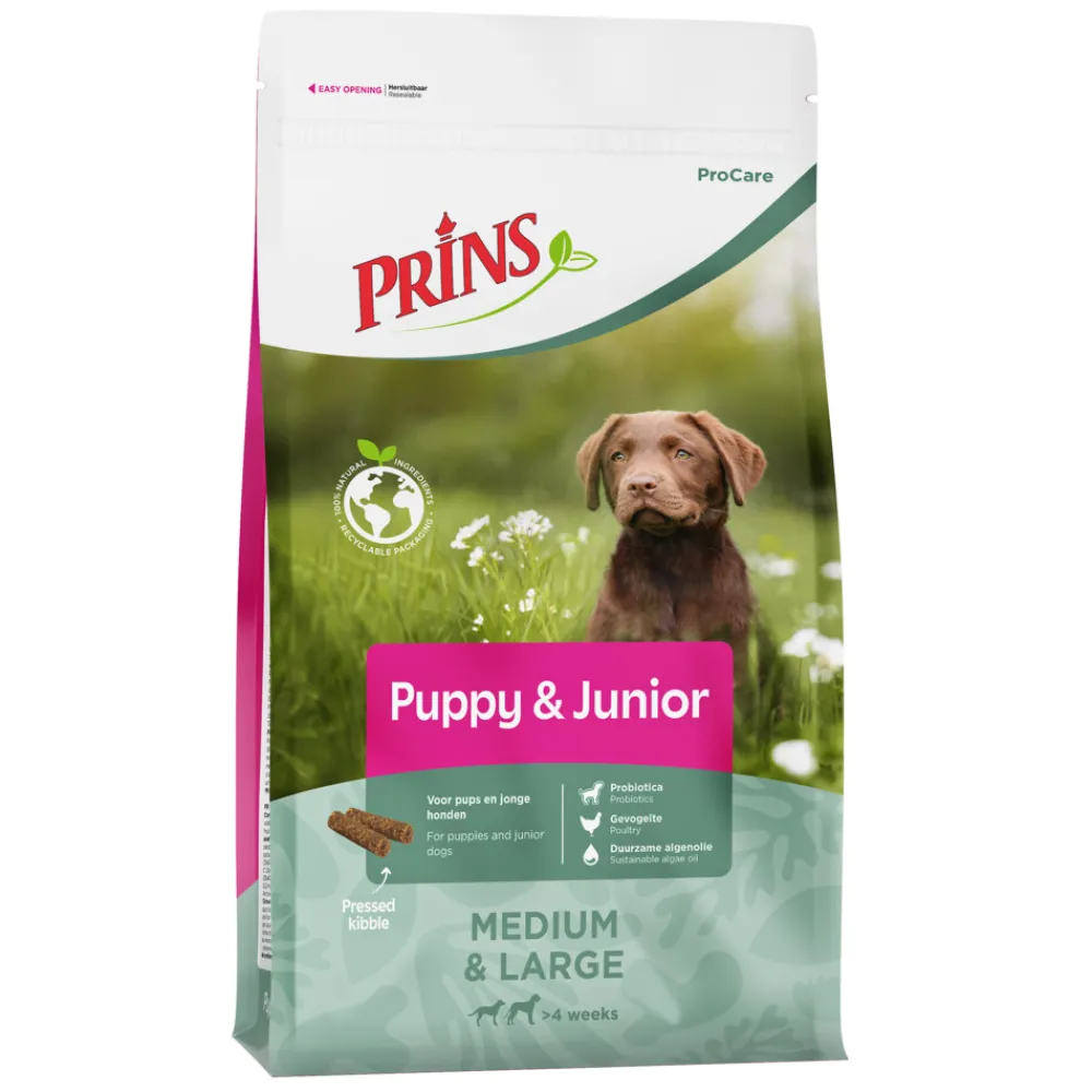 Hondenvoer<Prins ProCare Puppy & Junior Hondenvoer 12 kg