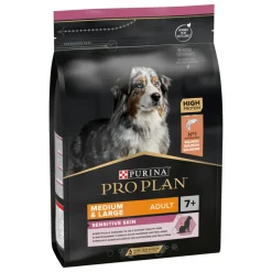 Online Adult 7+ Medium & Large Sensitive Skin Zalm 3 kg Hondenvoer