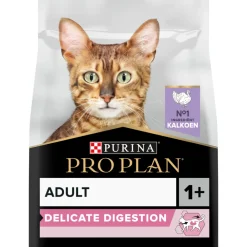 Kattenvoer<Pro Plan Adult Delicate Digestion Kalkoen 1,5 kg