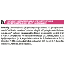 Kattenvoer<Pro Plan Adult Delicate Digestion Kalkoen 1,5 kg