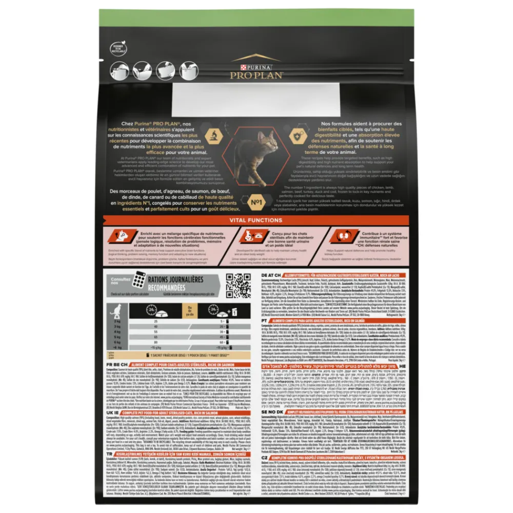 Online Adult Sterilised Vital Functions Zalm 3 kg Kattenvoer