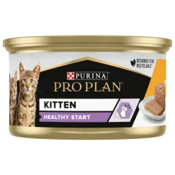Kattenvoer<Pro Plan Cat Blik Mousse Kitten Kip 85 gr