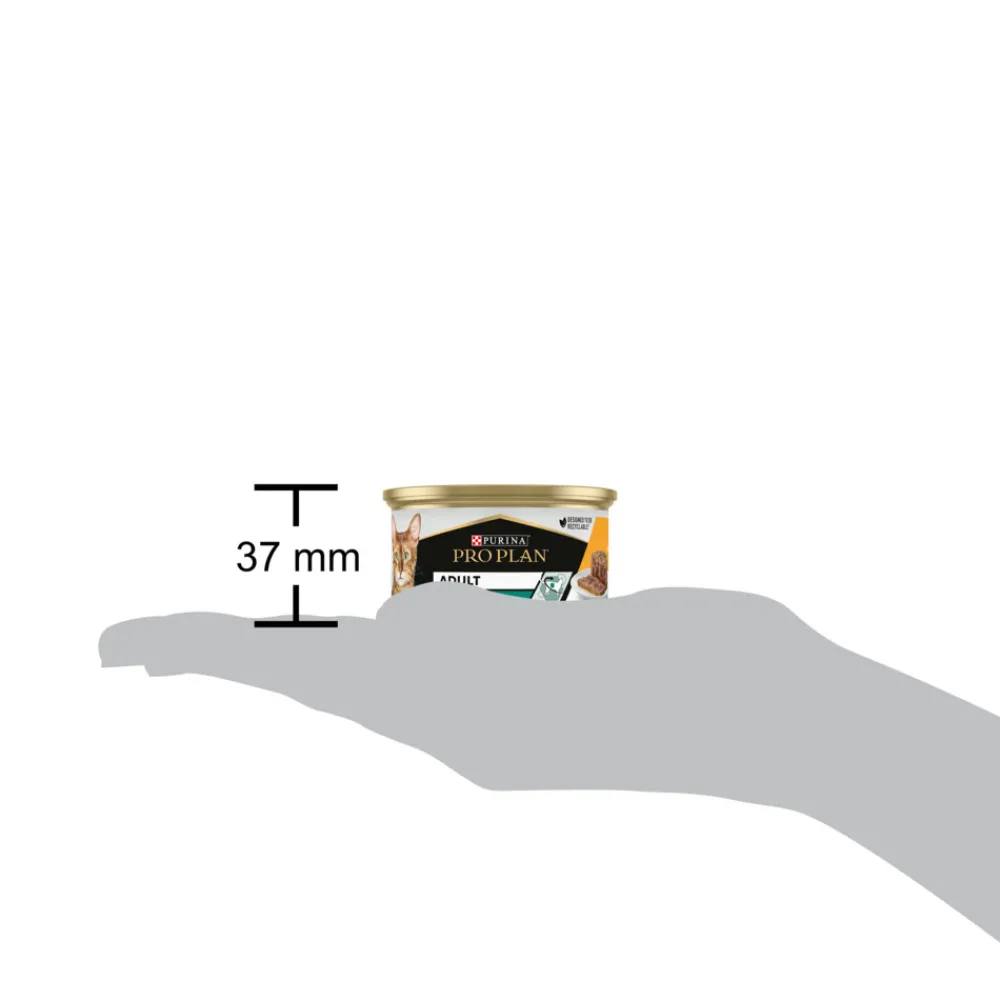 Kattenvoer<Pro Plan Cat Blik Paté Adult Kip 85 gr
