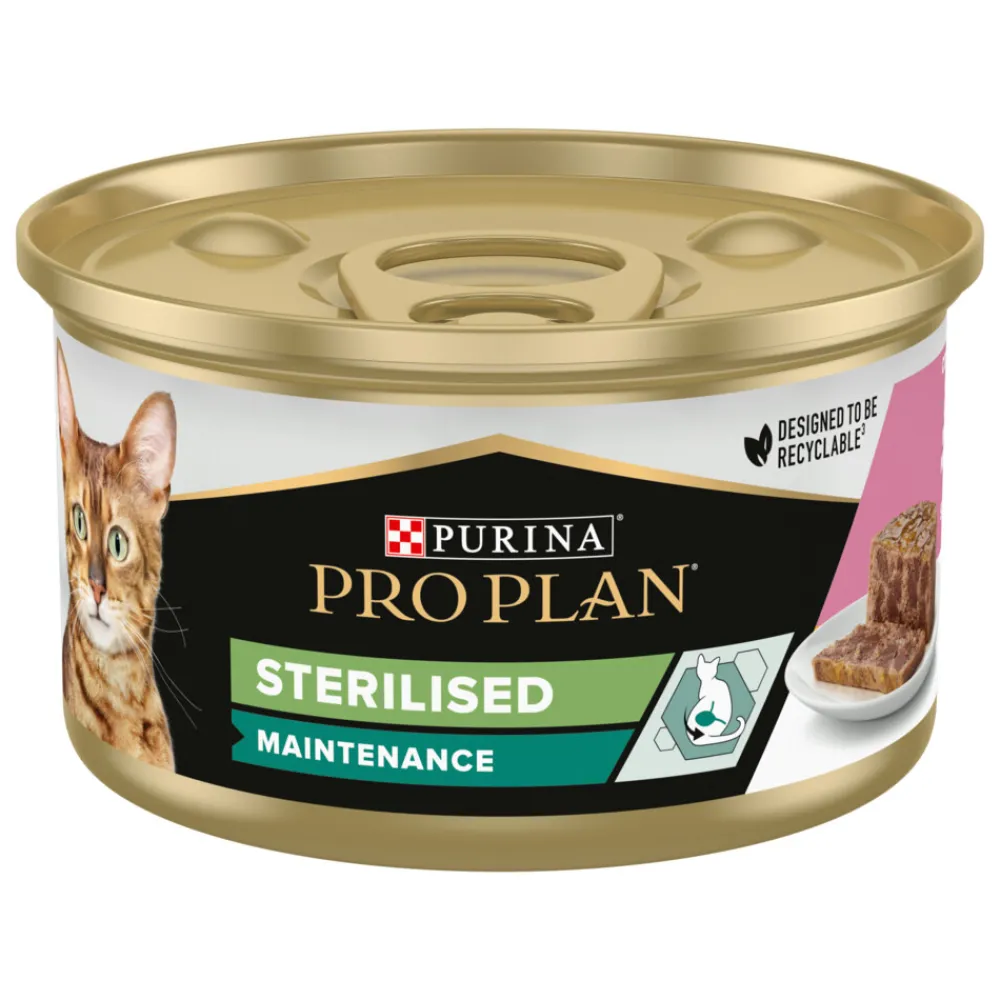 Sale Cat Blik Paté Sterilised Zalm & Tonijn 85 gr Kattenvoer