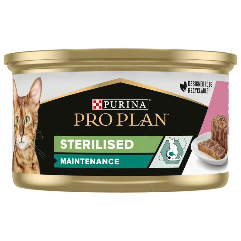 Sale Cat Blik Paté Sterilised Zalm & Tonijn 85 gr Kattenvoer