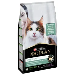 Outlet LiveClear Sterilised Adult 1+ Kalkoen 7 kg Kattenvoer