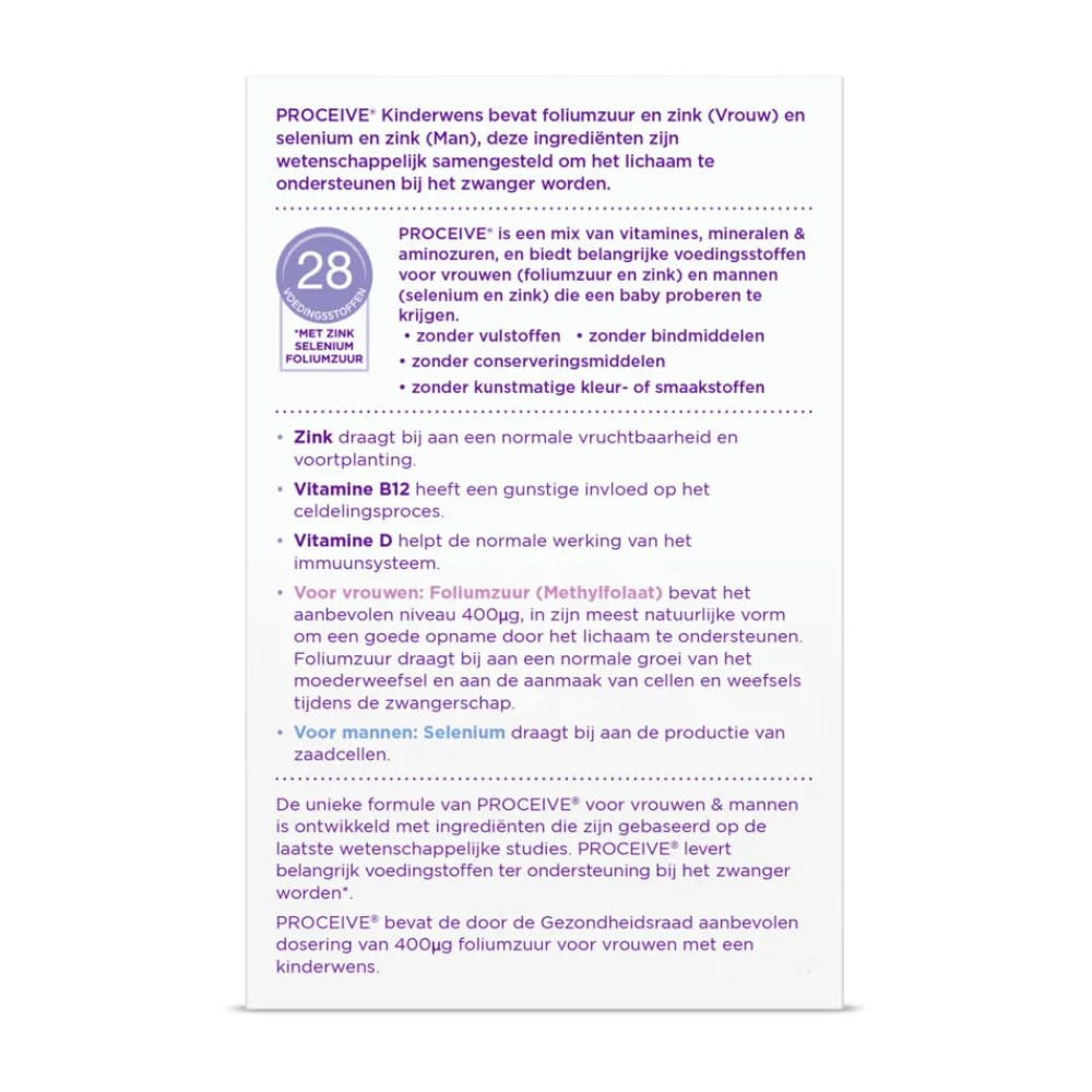 Outlet Kinderwens Duo 60 Capsules Voor Vrouw Of Man