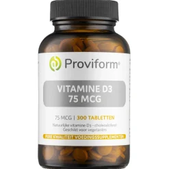 Best Vitamine D3 75MCG 300 tabletten Vitaminen