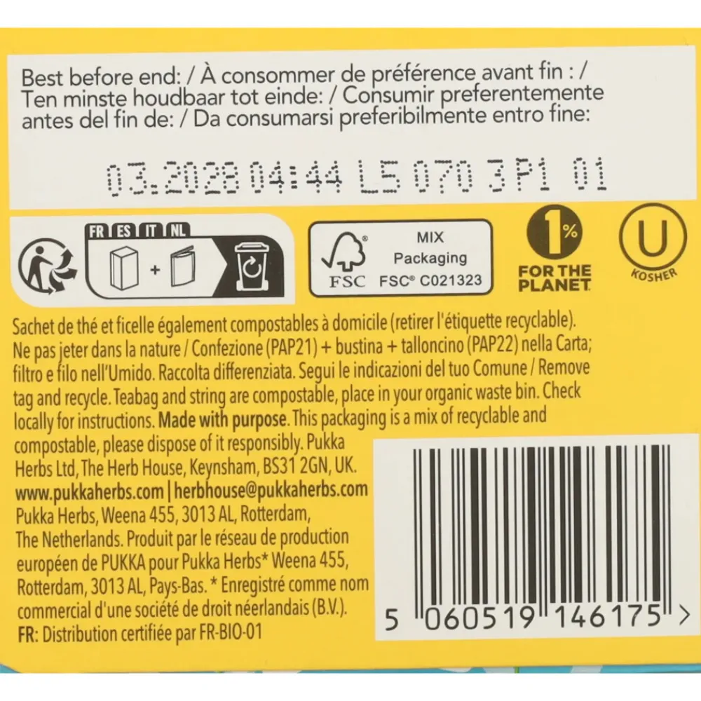 Hot Thee Joy Organic 20 stuks Thee