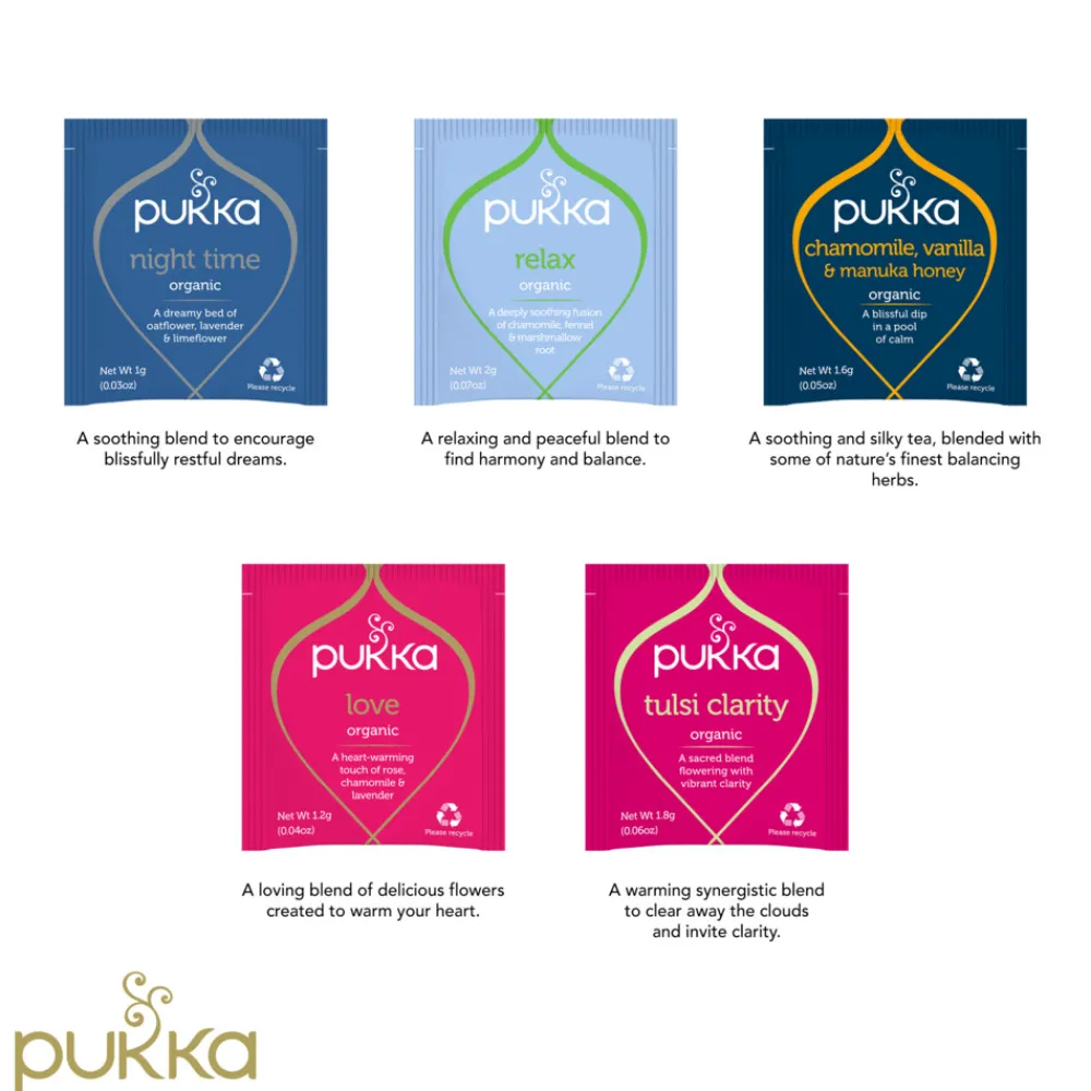 Geschenksets|Thee<Pukka Thee Relax Kruidenthee Geschenkset 1 set