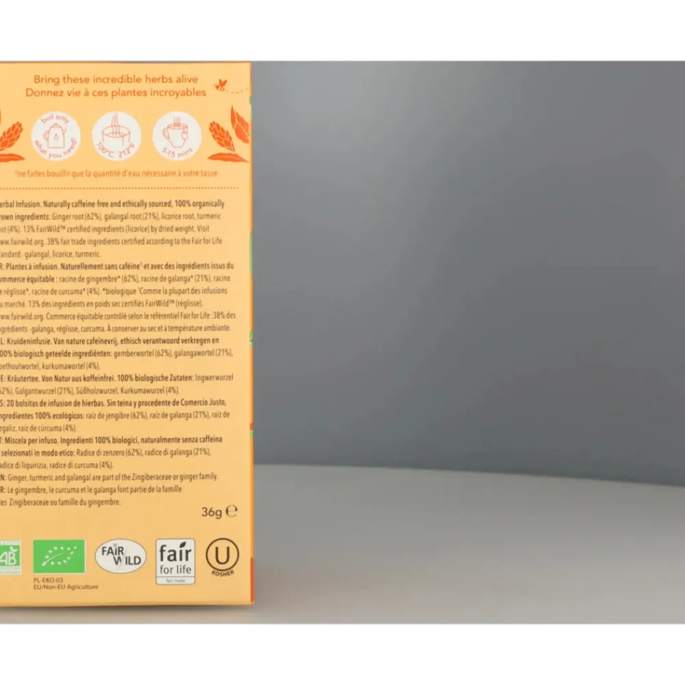 Best Thee Three Ginger 20 stuks Thee